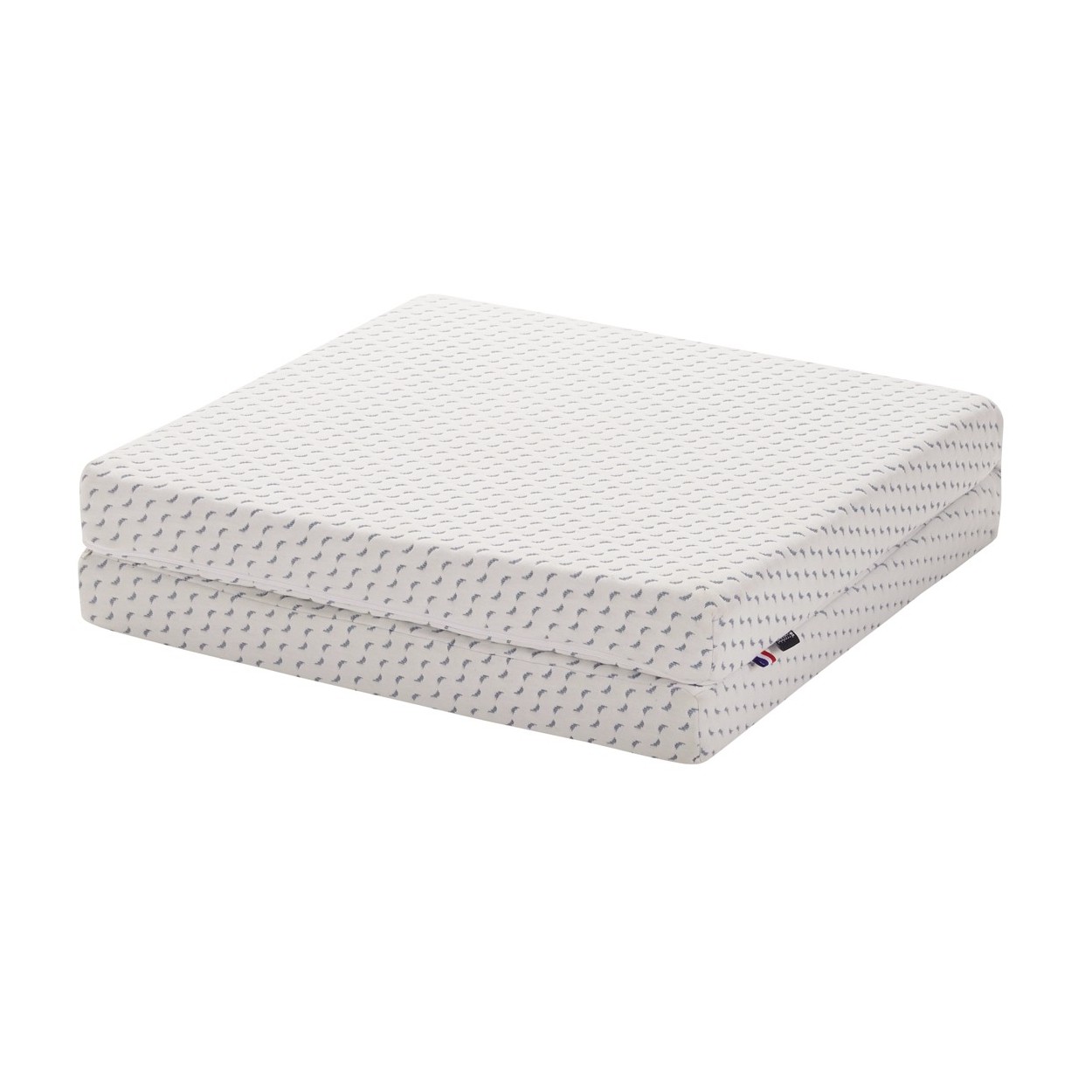 Matelas bébé pliant 2 parties 60x120cm Ocean Friendly déhoussable Matelas bébé pliant 2 parties 60x120cm Ocean Friendly déhoussable