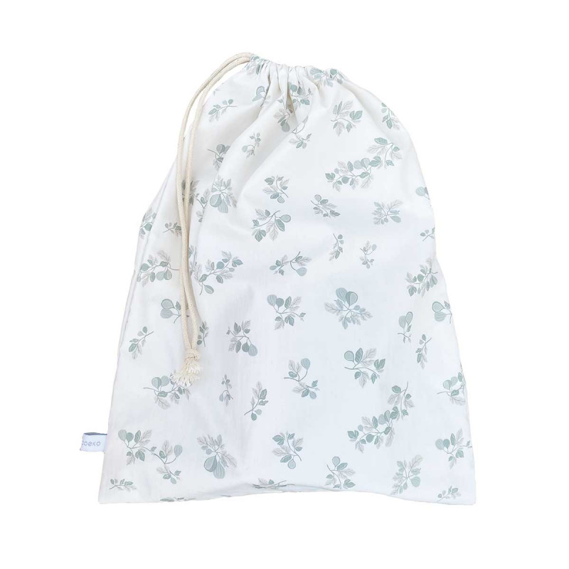 Pochon coton bio imprimé figuier Pochon coton bio imprimé figuier