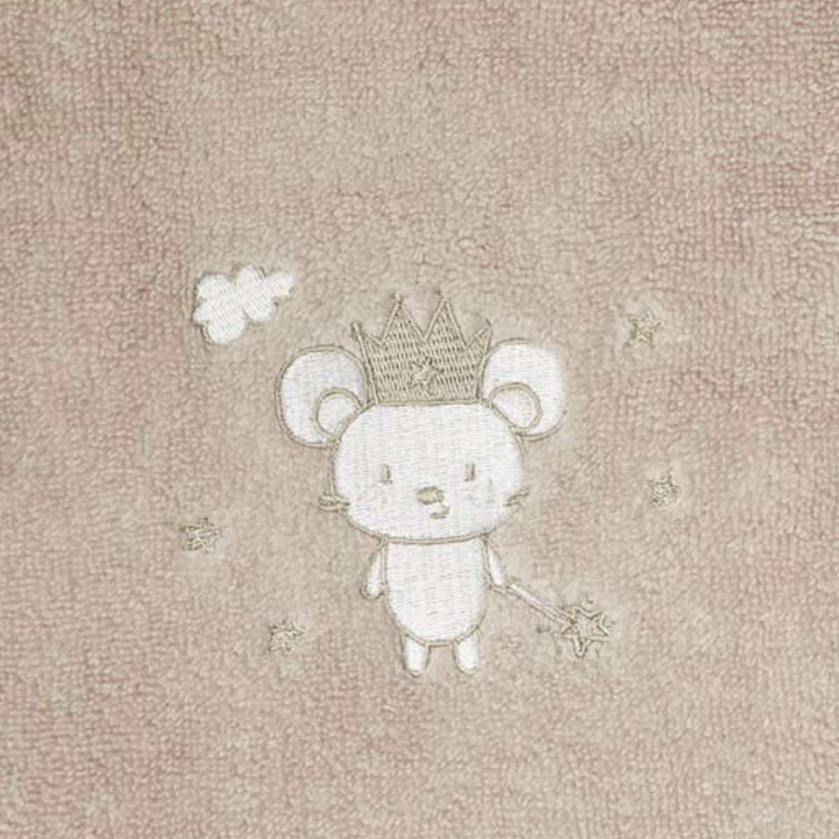 Drap de bain en coton peigné sable 70x130 cm Drap de bain en coton peigné sable 70x130 cm