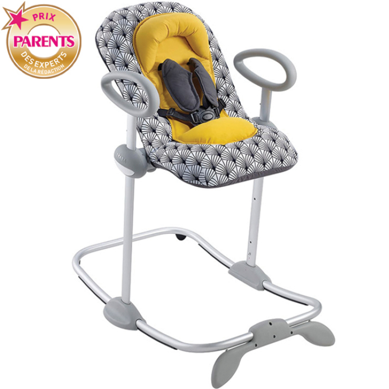 Transat ajustable jaune Transat ajustable jaune