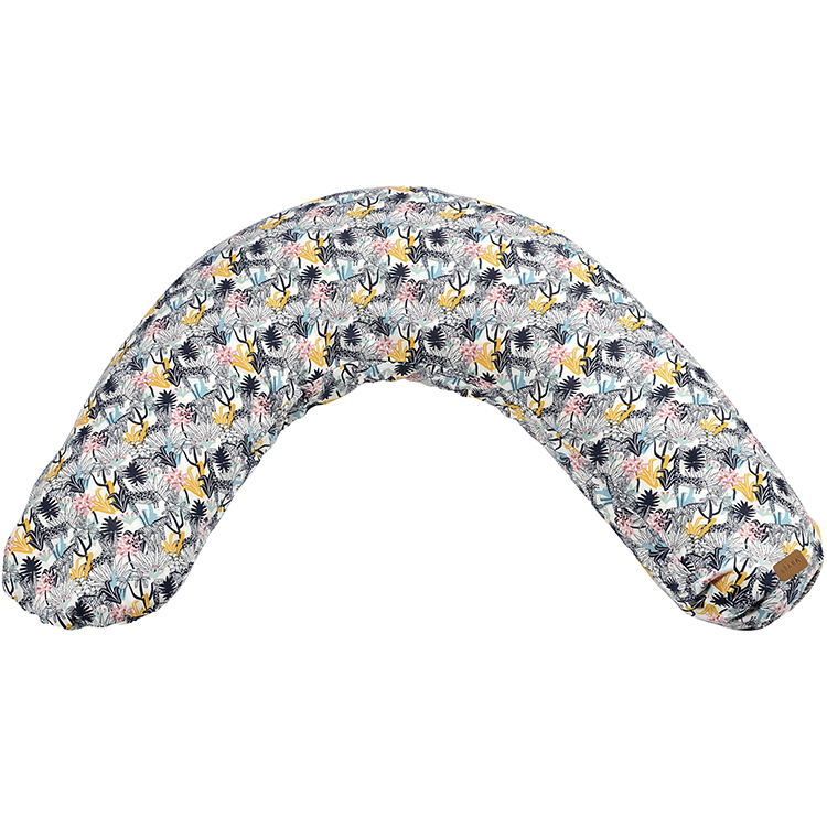coussin de maternité jersey de coton imprimé jungle coussin de maternité jersey de coton imprimé jungle