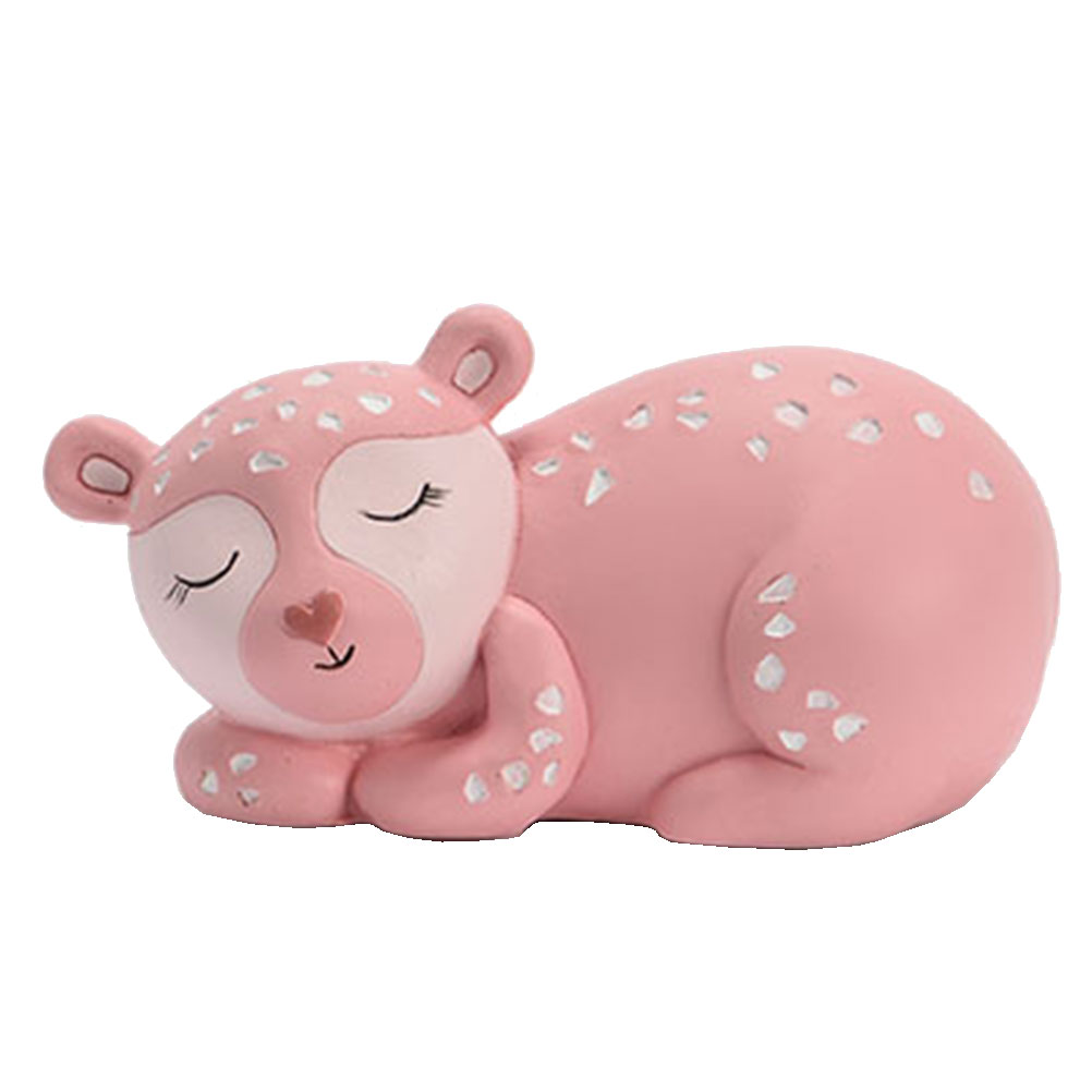Petite tirelire ours rose Petite tirelire ours rose