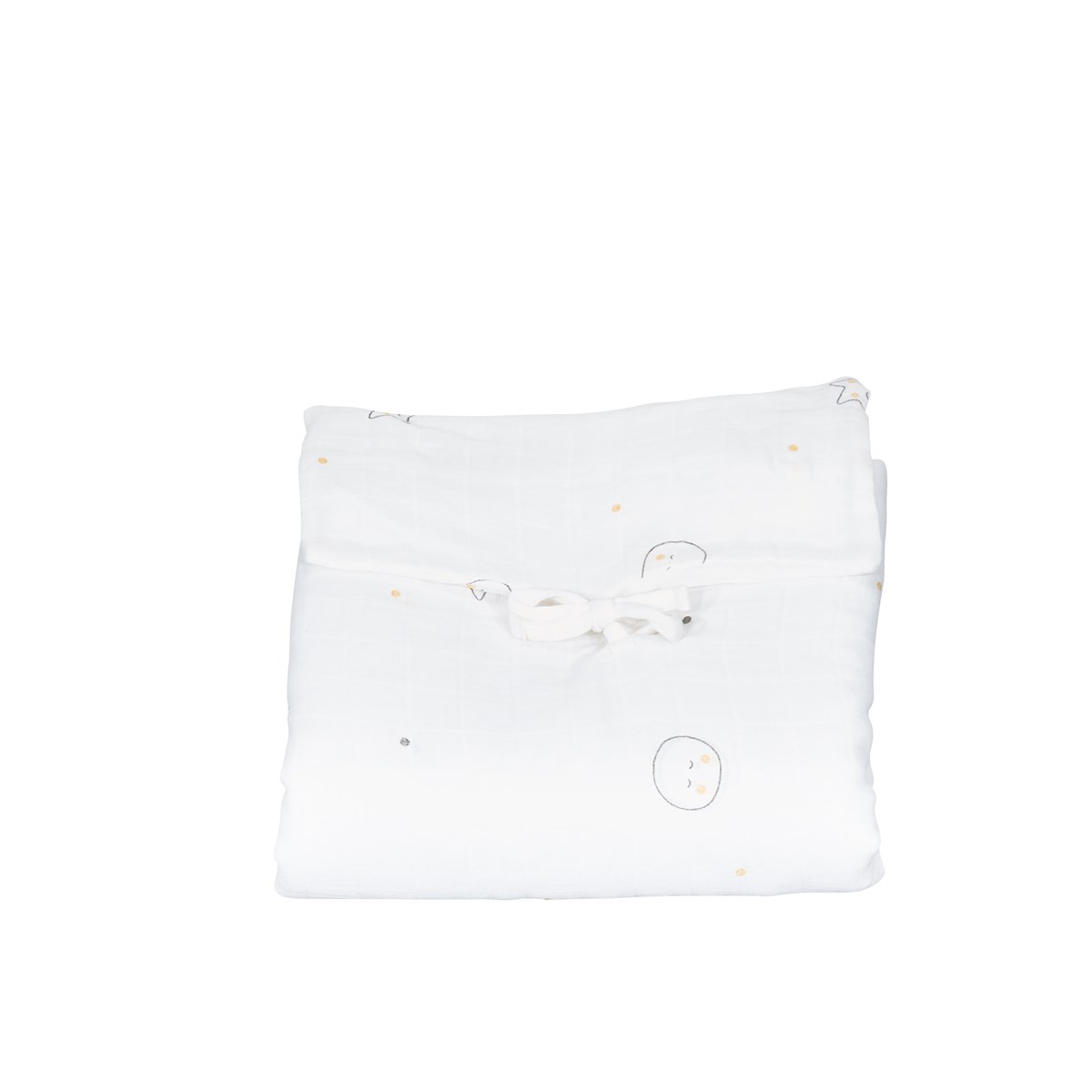 Matelas à langer nomade en coton bio blanc Matelas à langer nomade en coton bio blanc