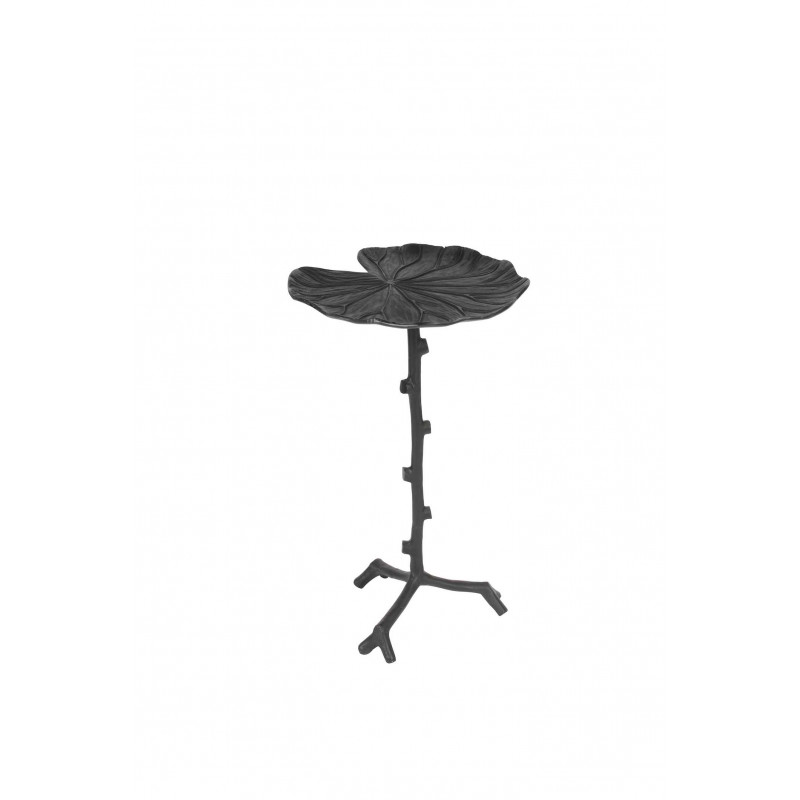Table d’appoint en métal noir