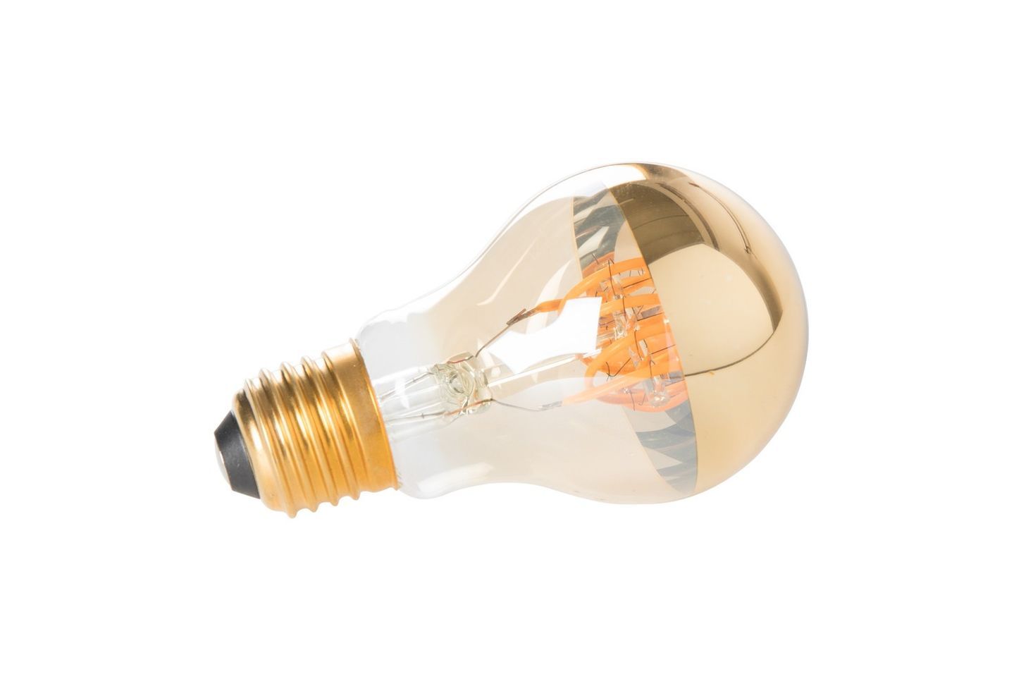 Ampoule LED E27 en verre transparent et effet miroir Ampoule LED E27 en verre transparent et effet miroir