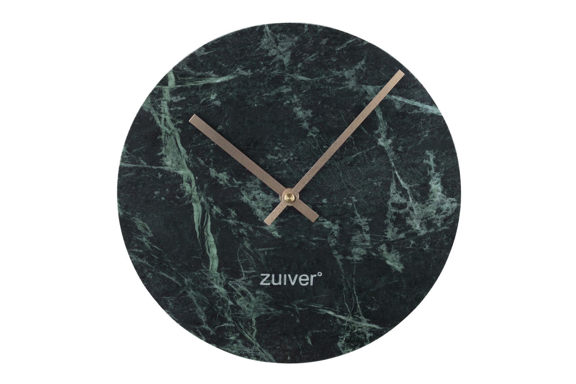 Horloge en marbre vert
