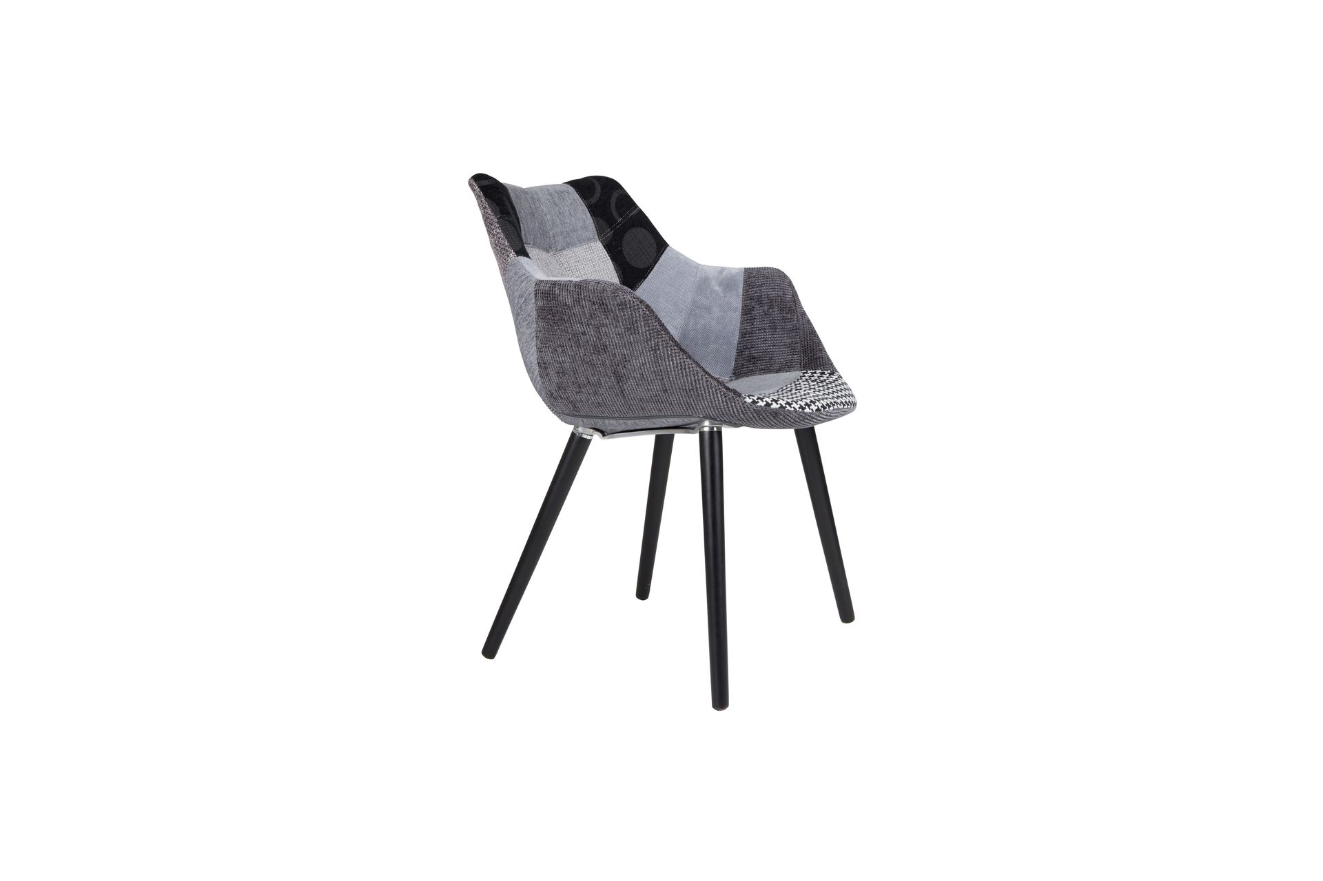 Fauteuil en tissu gris Fauteuil en tissu gris