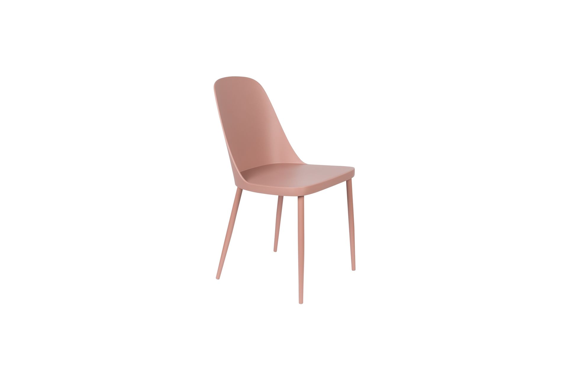 chaise en polypropylène rose