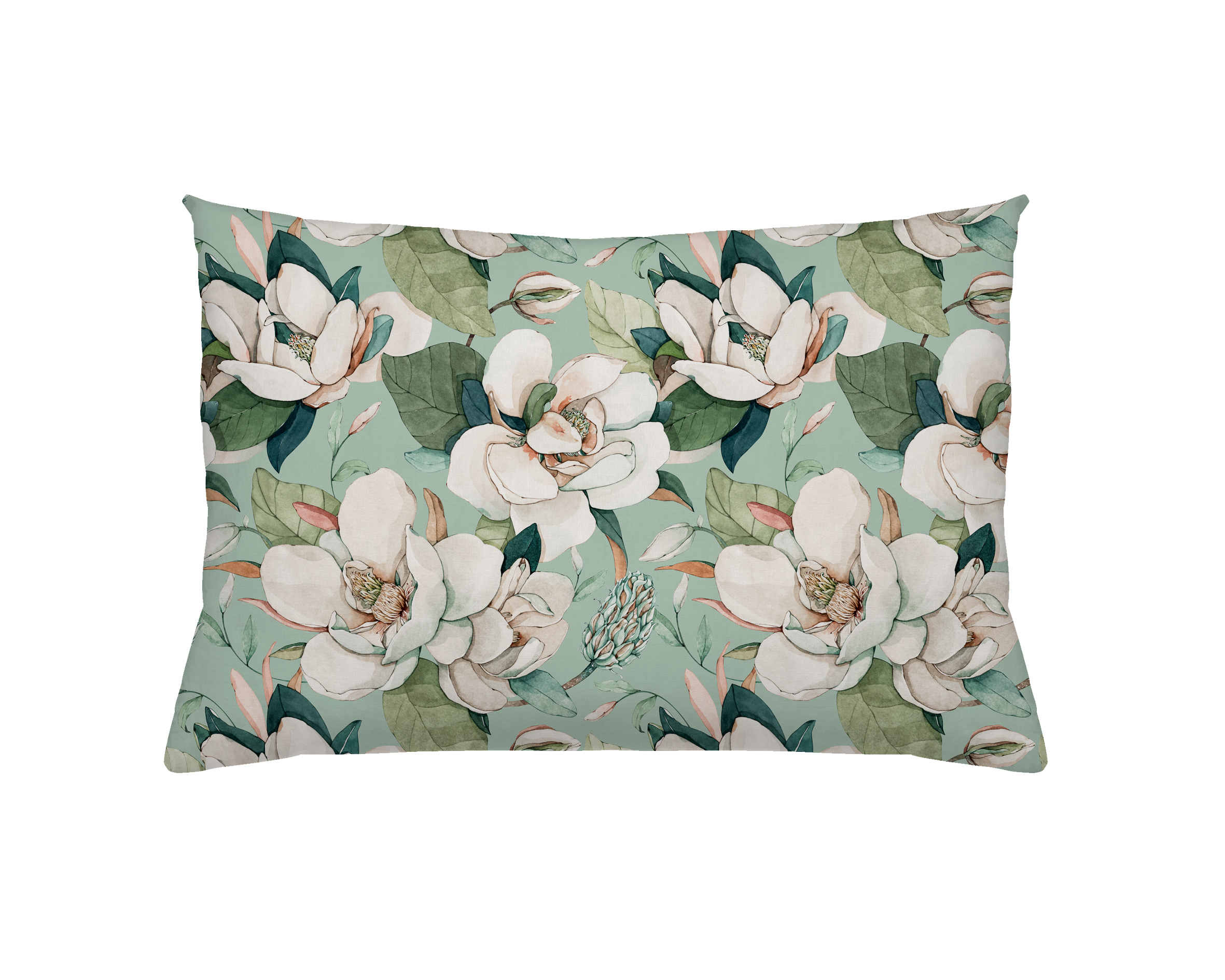 Coussin en velours magnolia 30x48 cm Coussin en velours magnolia 30x48 cm