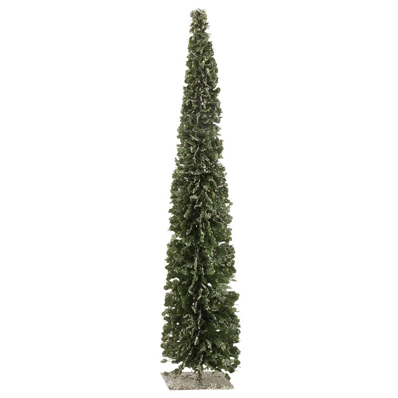 Arbre décoratif neige plastique vert H60cm Arbre décoratif neige plastique vert H60cm