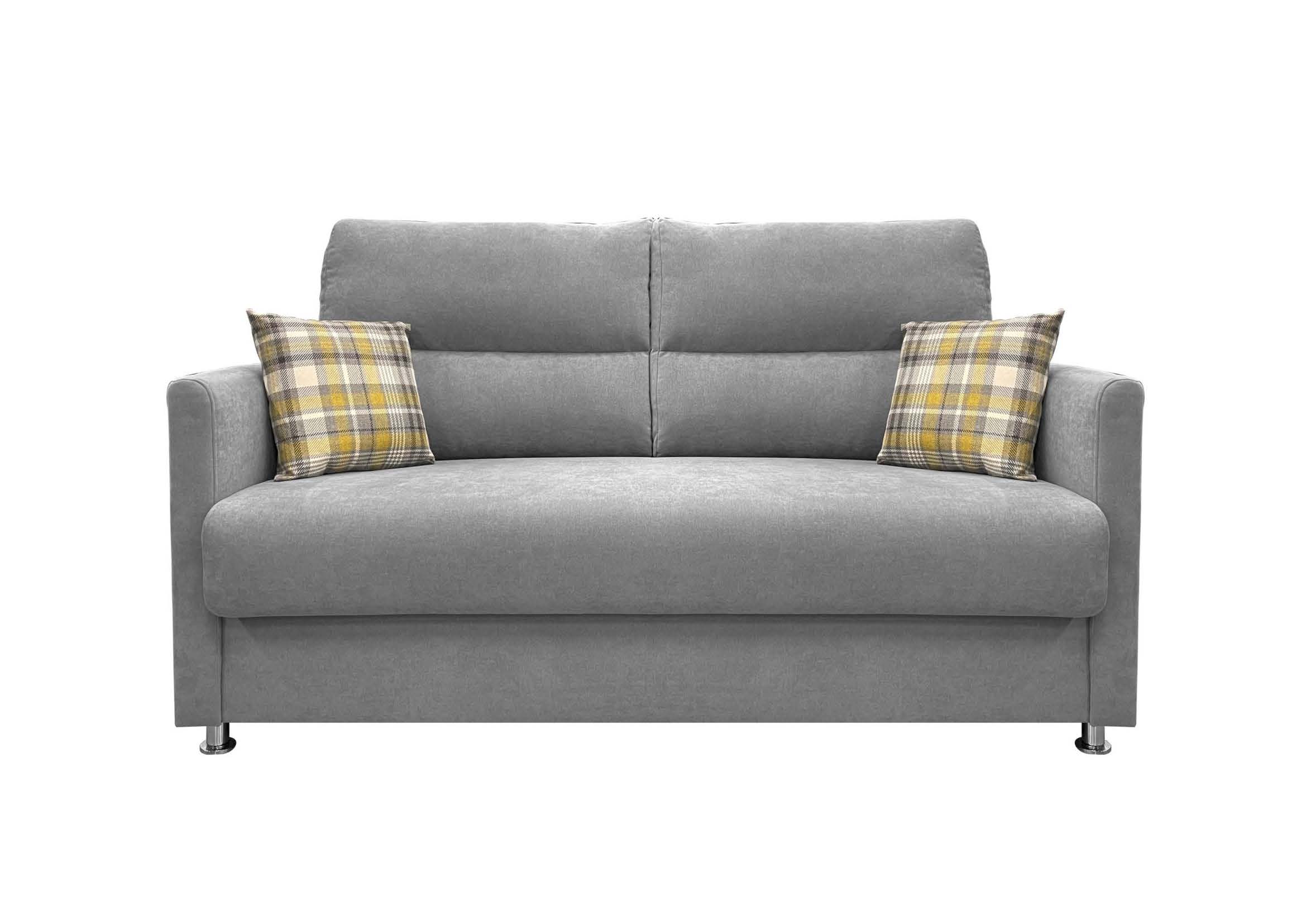 Canapé convertible 3 places gris clair - matelas DUNLOPILLO Canapé convertible 3 places gris clair - matelas DUNLOPILLO
