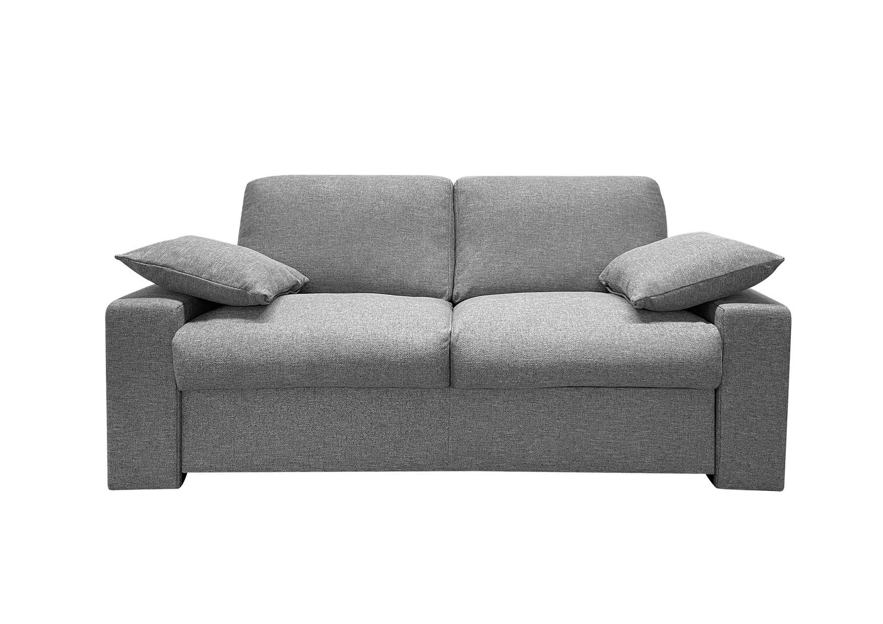 Canapé convertible 3 places gris - matelas SIMMONS Canapé convertible 3 places gris - matelas SIMMONS