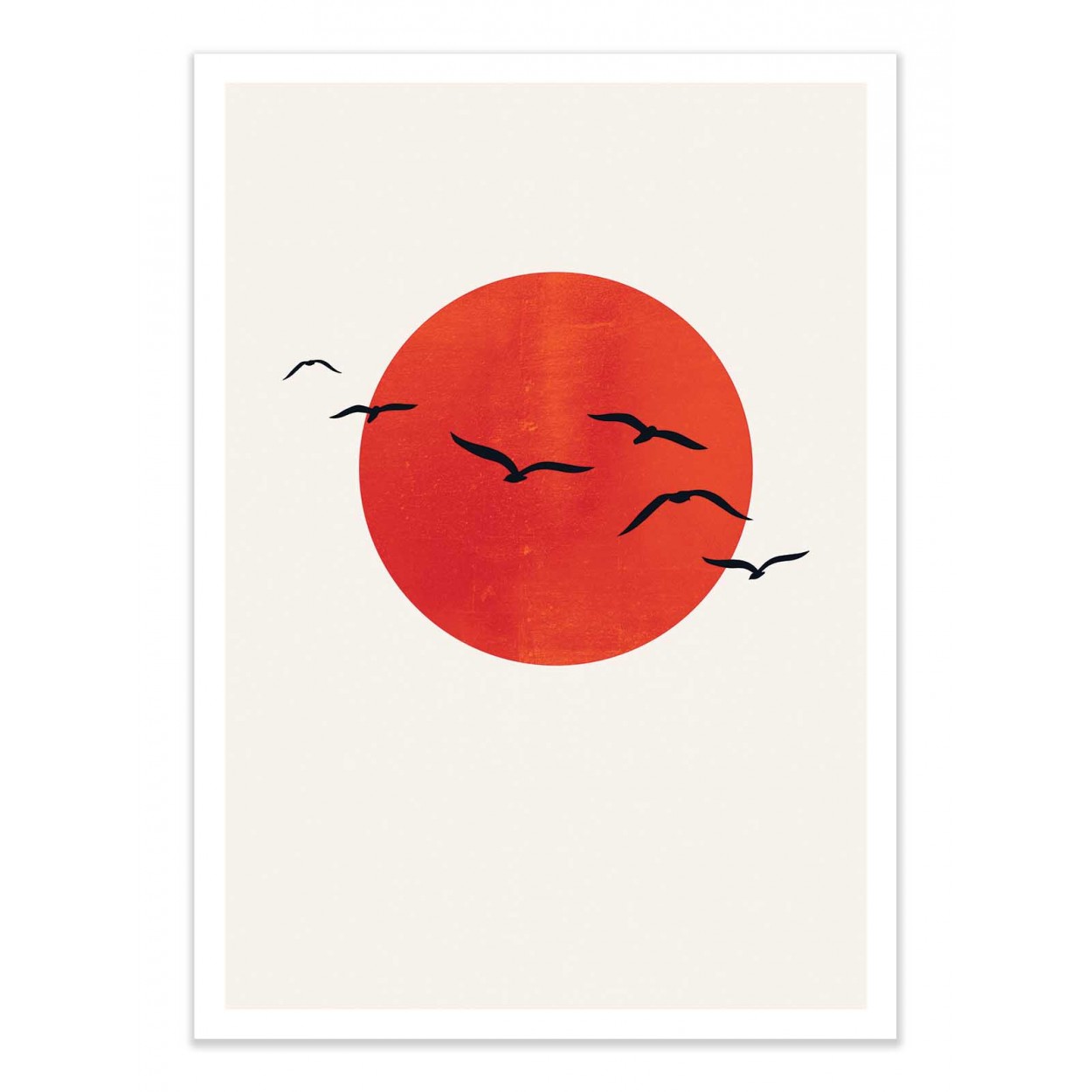 A SUNNY DAY - KUBISTIKA - Affiche d'art 50 x 70 cm A SUNNY DAY - KUBISTIKA - Affiche d'art 50 x 70 cm