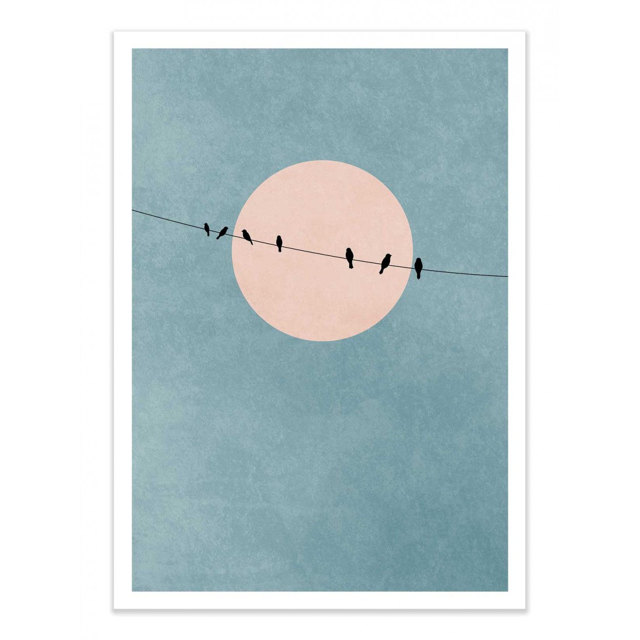 THE BEAUTY OF SILENCE - KUBISTIKA - Affiche d'art 50 x 70 cm THE BEAUTY OF SILENCE - KUBISTIKA - Affiche d'art 50 x 70 cm