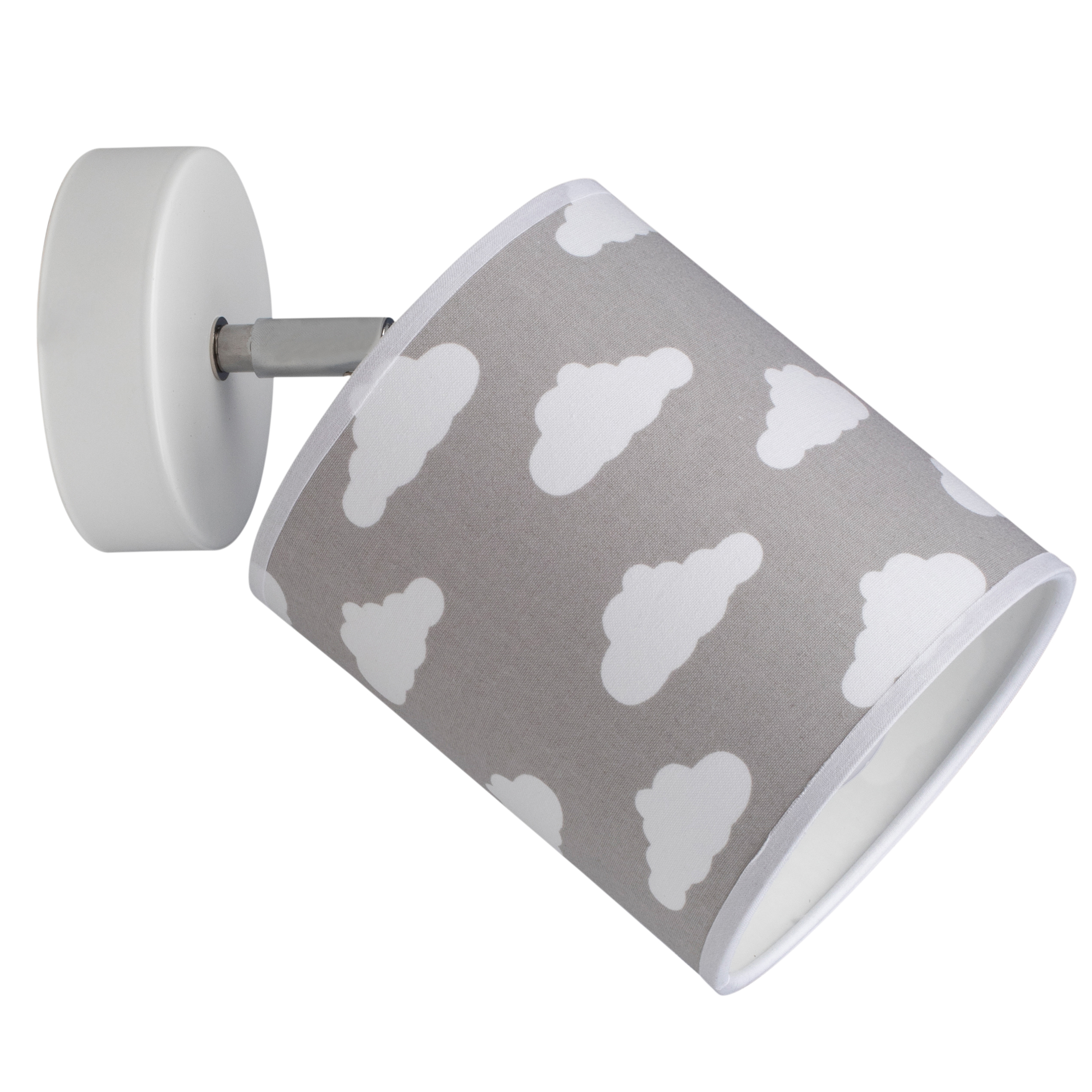 Spot mural en tissu gris Spot mural en tissu gris