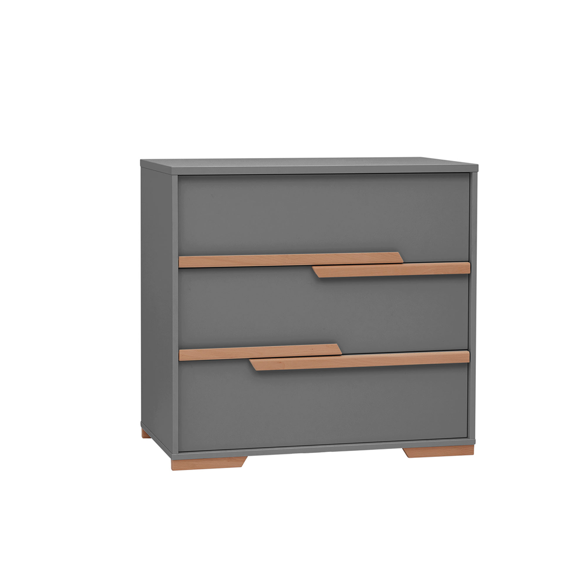 Commode gris bois Commode gris bois