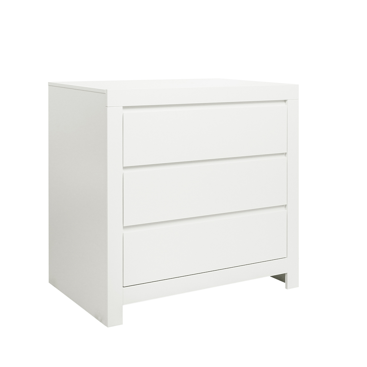 Commode 3 tiroirs blanc Commode 3 tiroirs blanc