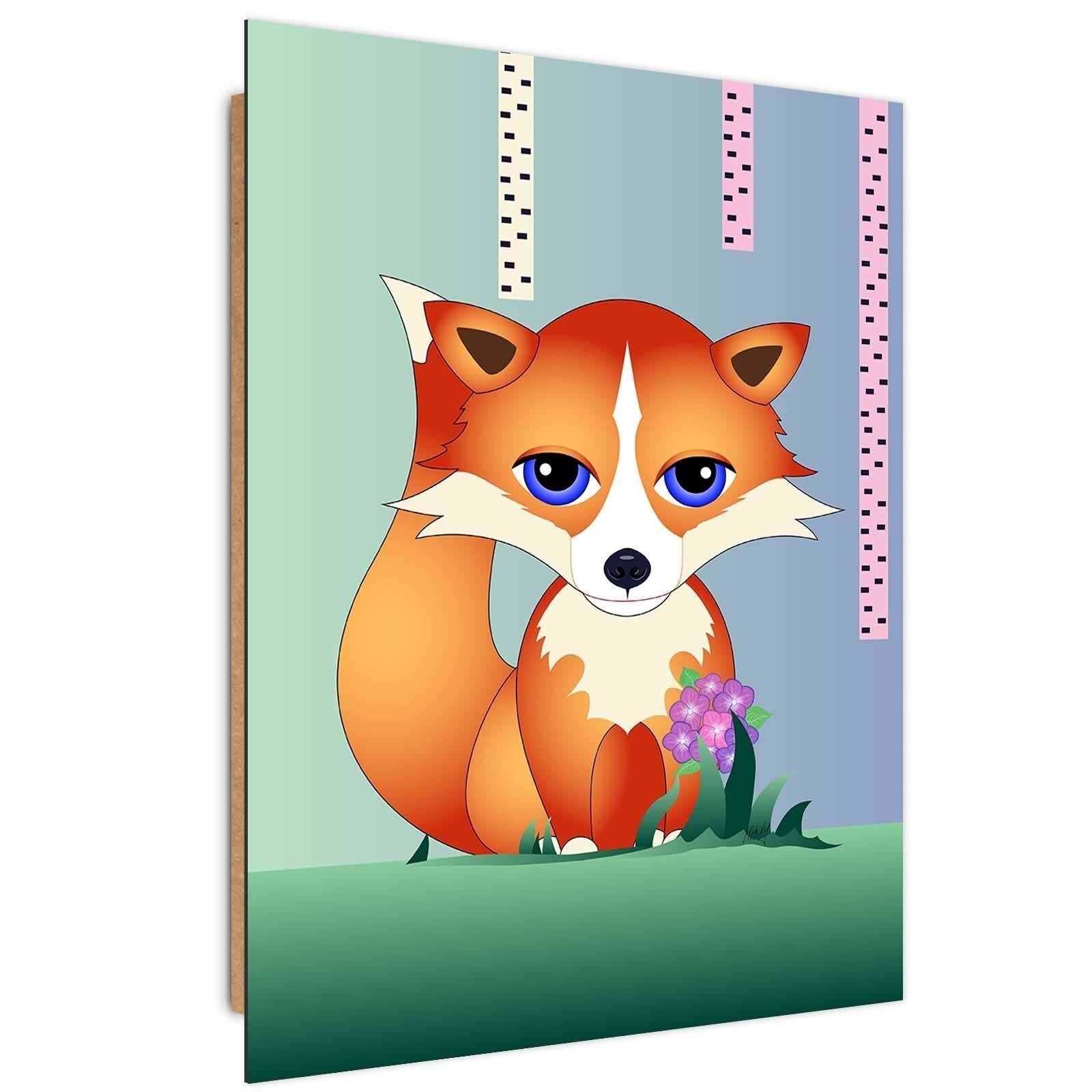 Tableau enfant bois nov children vert 40x60 Tableau enfant bois nov children vert 40x60