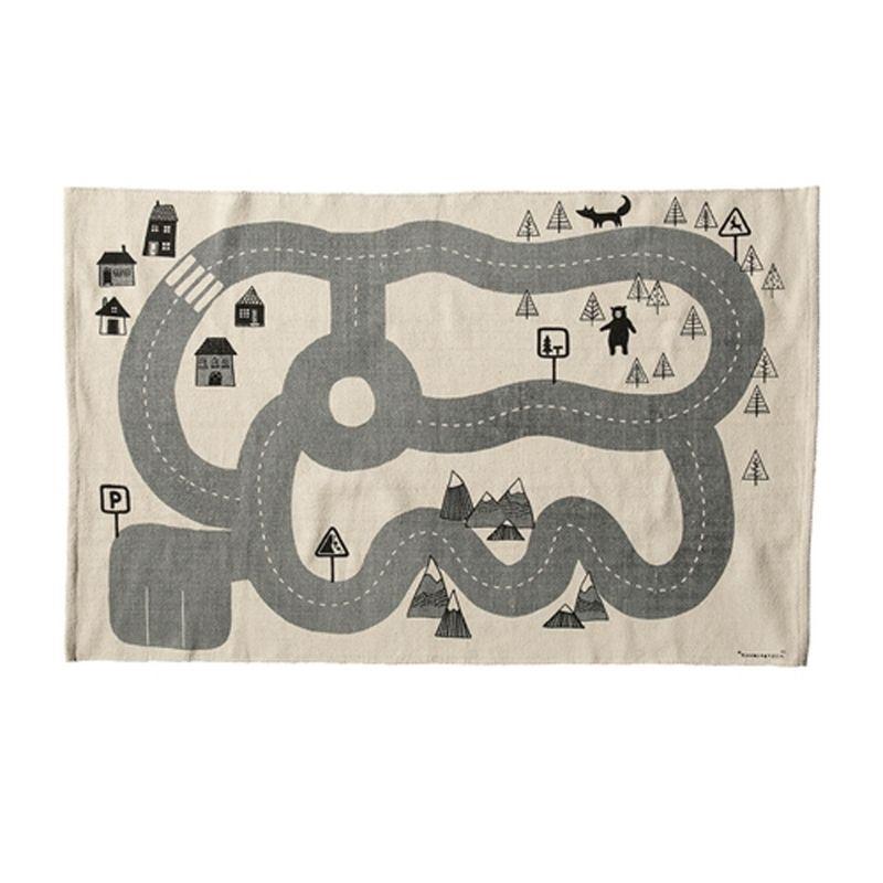 Tapis circuit de voiture beige Tapis circuit de voiture beige
