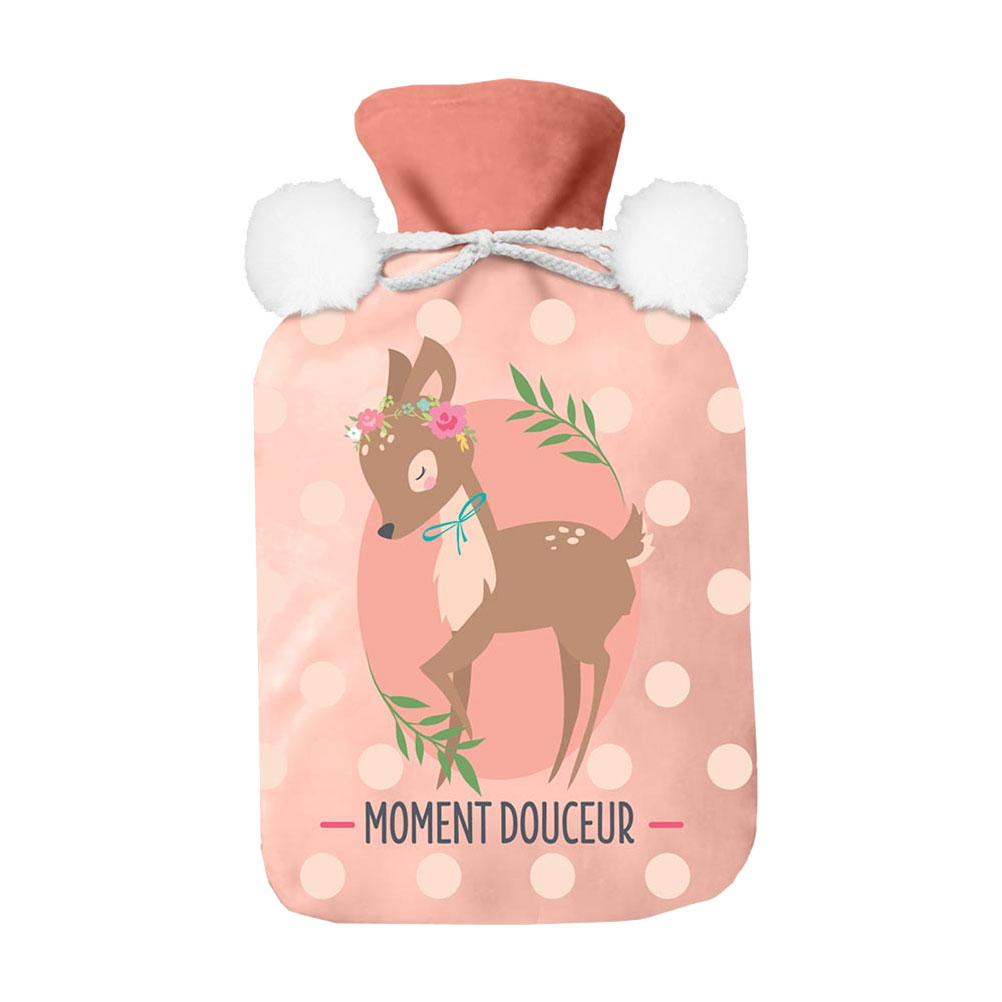 Bouillotte moment douceur biche 1L Bouillotte moment douceur biche 1L