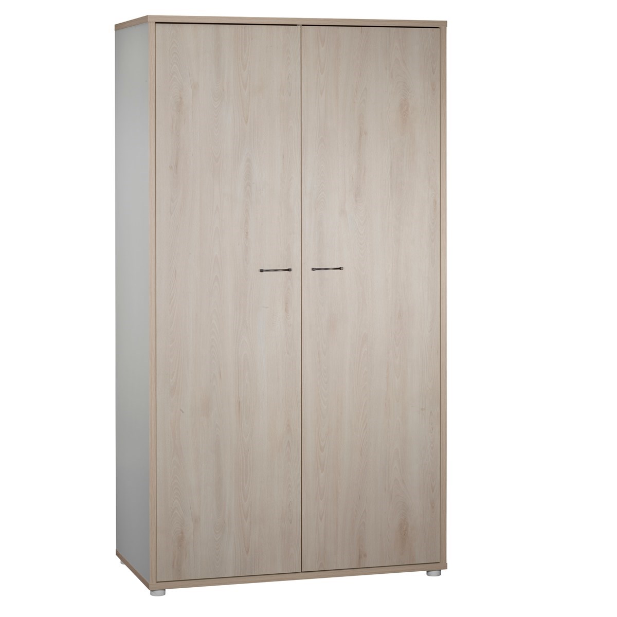 Armoire 2 portes en bois beige Armoire 2 portes en bois beige