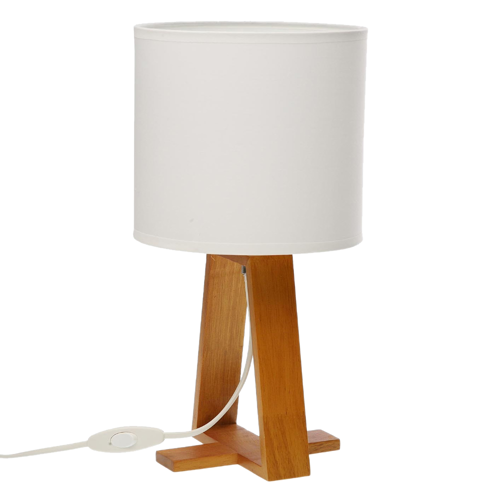 Grande lampe de table esprit Scandinave blanche Grande lampe de table esprit Scandinave blanche