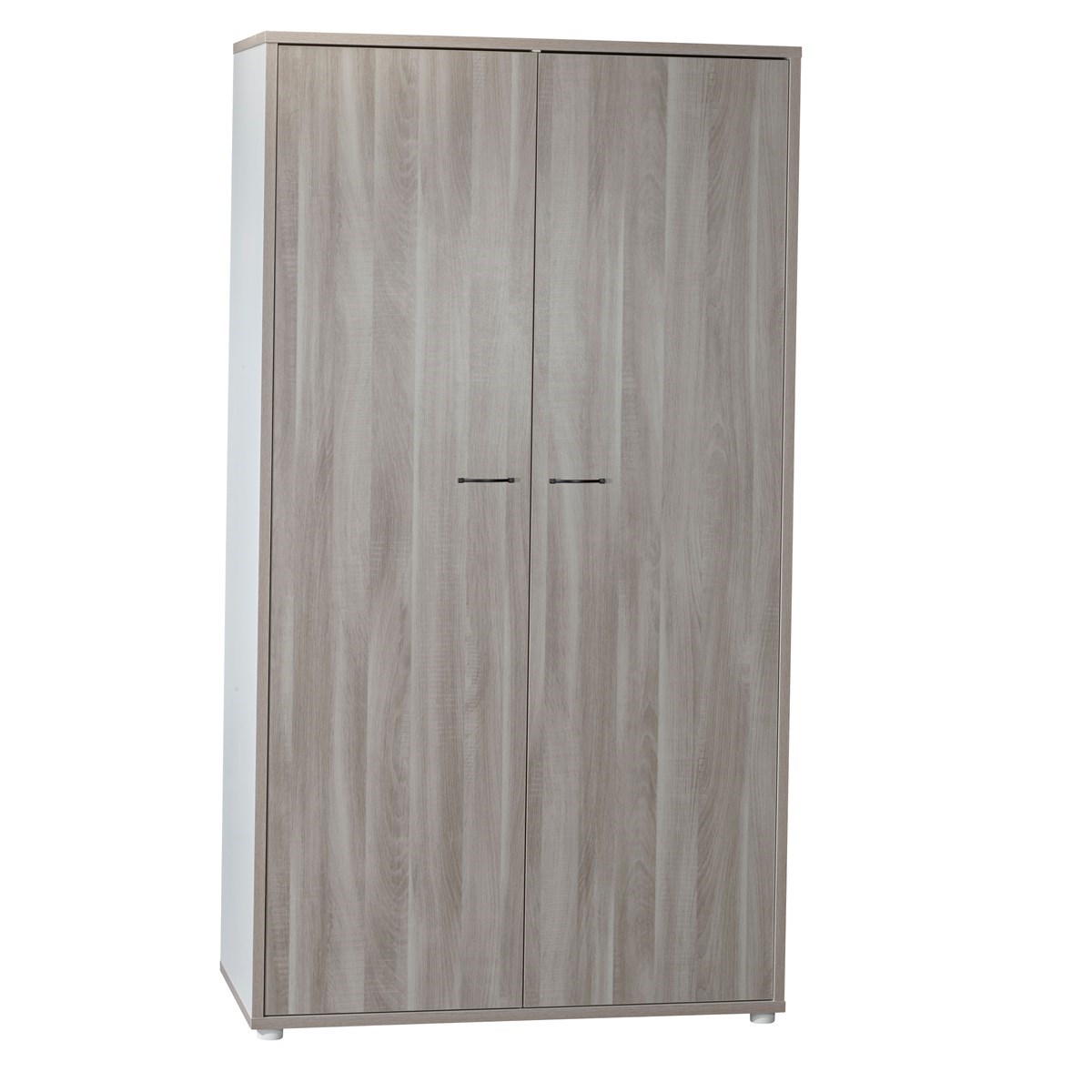 Armoire 2 portes en mdf gris foncé Armoire 2 portes en mdf gris foncé