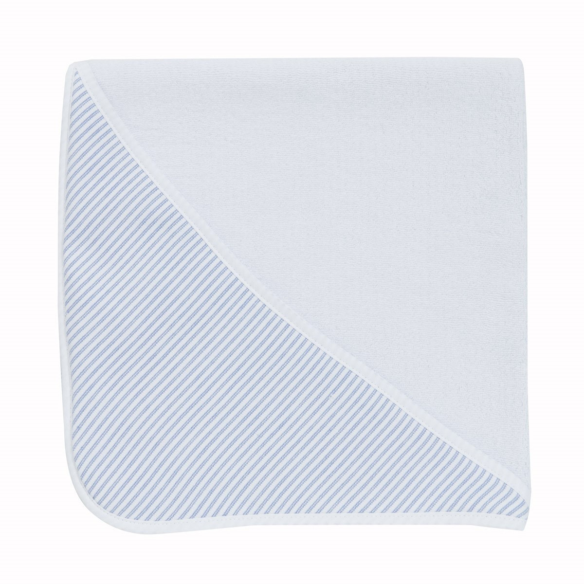 Cape de bain bébé double face Bleu Cape de bain bébé double face Bleu