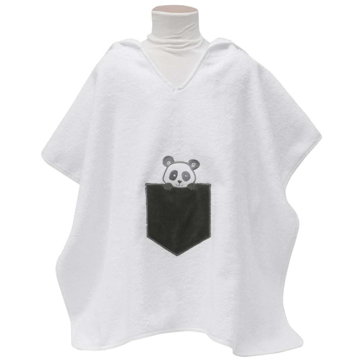 Poncho de bain enfant Blanc Taille unique (4 - 8 ans) Poncho de bain enfant Blanc Taille unique (4 - 8 ans)