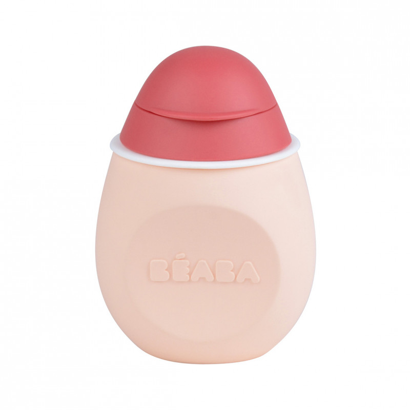Gourde bébé 180 ml 2 en 1 rose Gourde bébé 180 ml 2 en 1 rose