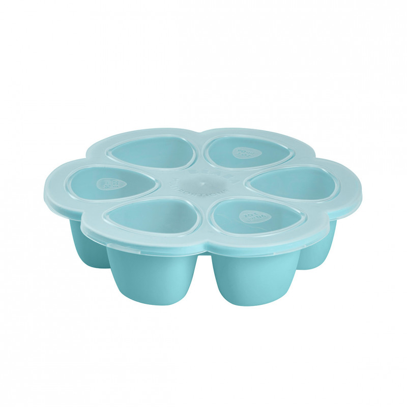 Multiportions silicone bébé 6*90 ml bleu Multiportions silicone bébé 6*90 ml bleu