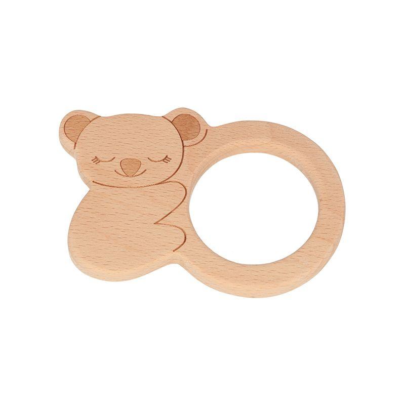 Anneau de dentition en bois koala 100x70mm Anneau de dentition en bois koala 100x70mm