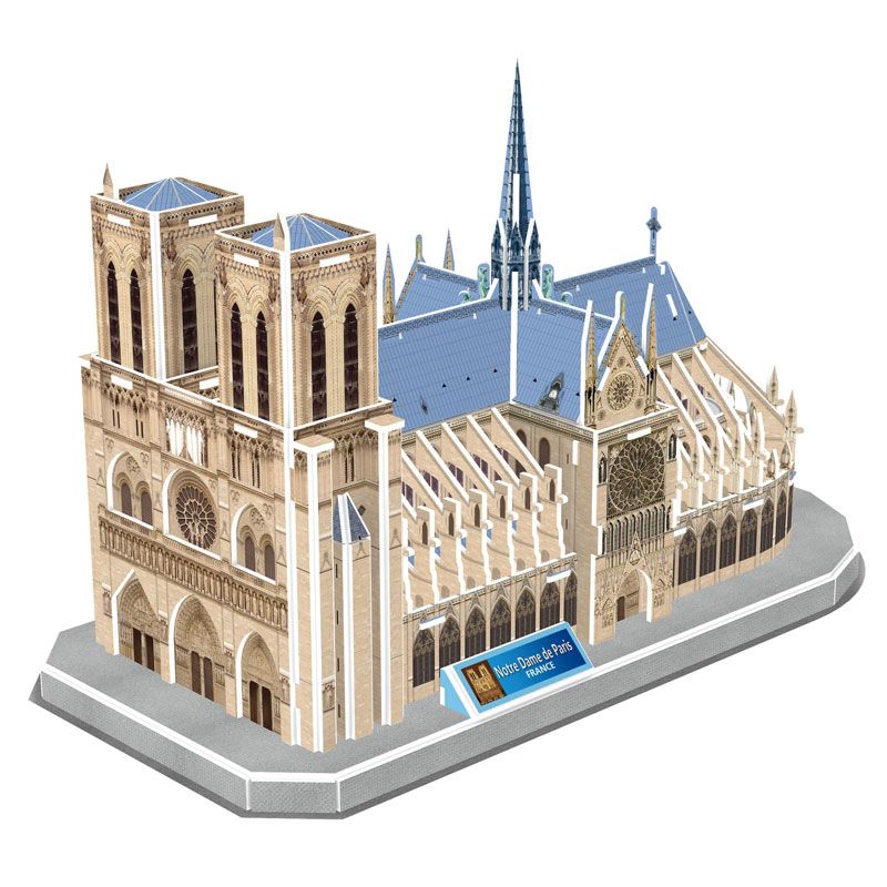 Maquette Notre Dame de Paris à construire soi-même