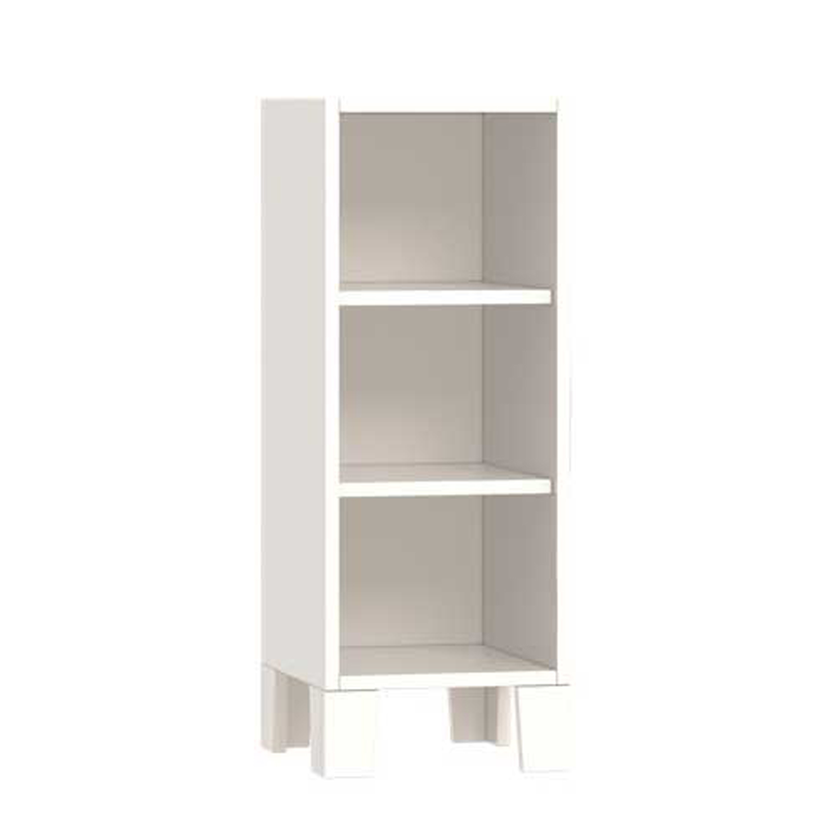 Etagère 3 niches enfant bora en bois Blanc 32x36x85 Etagère 3 niches enfant bora en bois Blanc 32x36x85