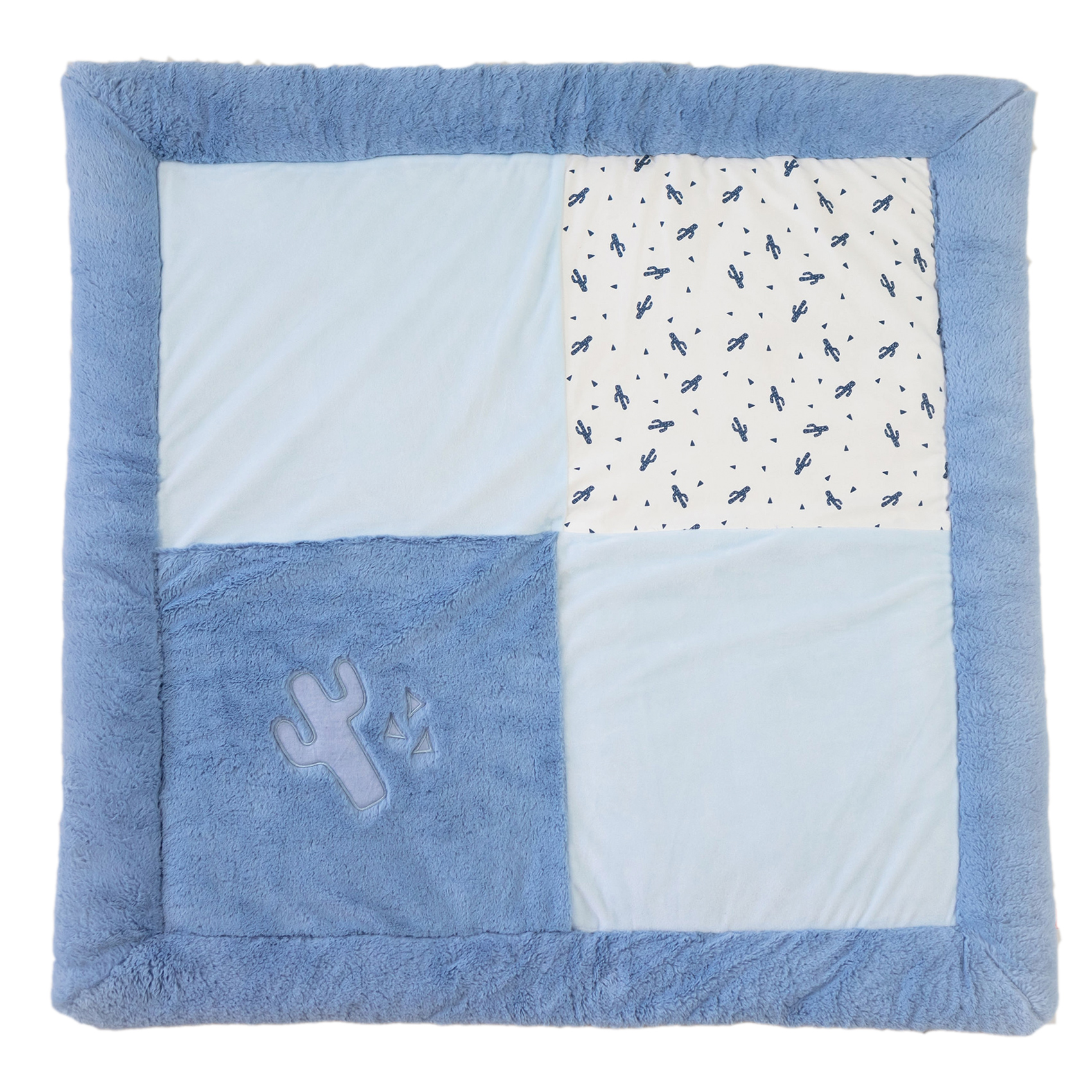 Tapis de jeu bébé Diego Bleu 100x100 Tapis de jeu bébé Diego Bleu 100x100