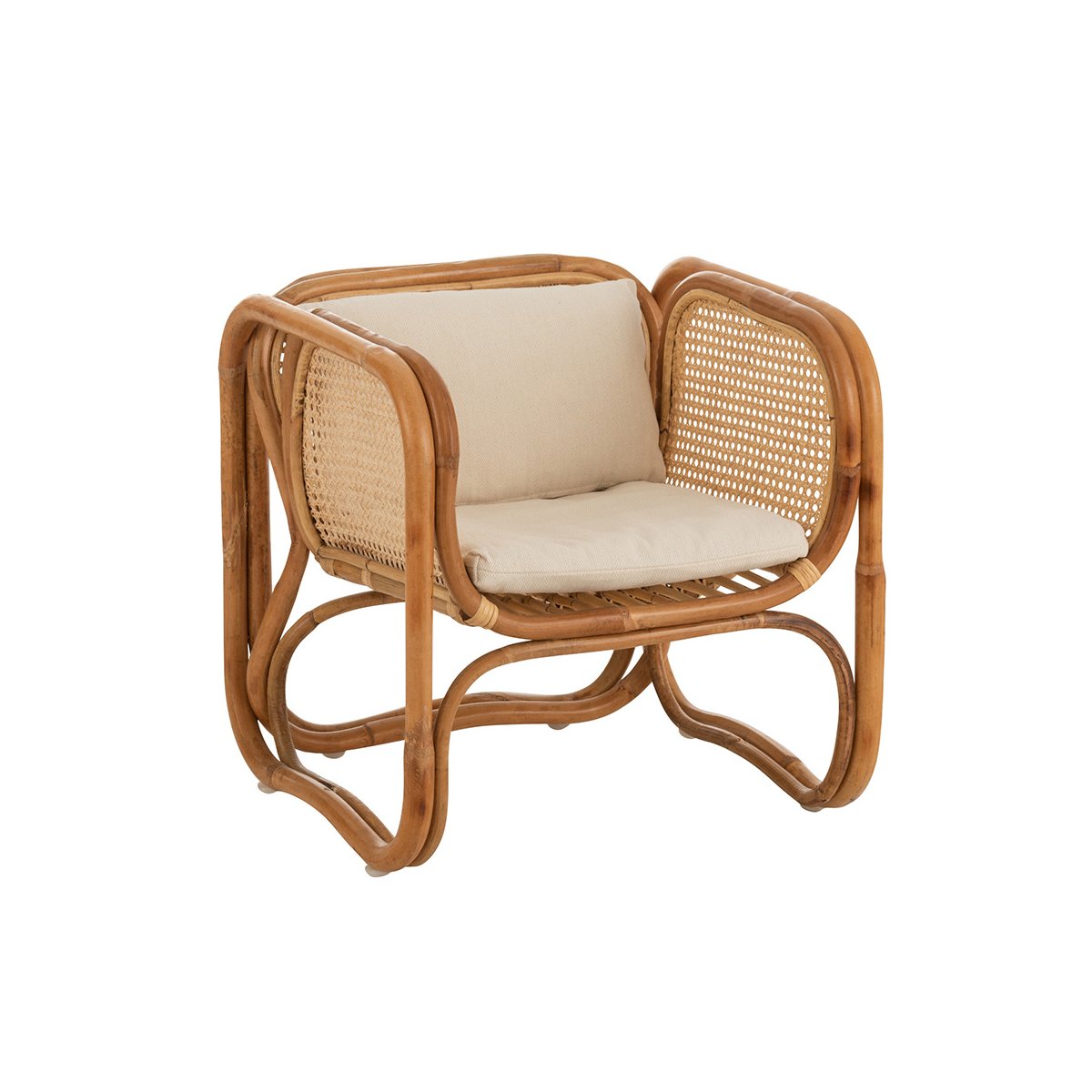 Petit fauteuil enfant en cannage Petit fauteuil enfant en cannage