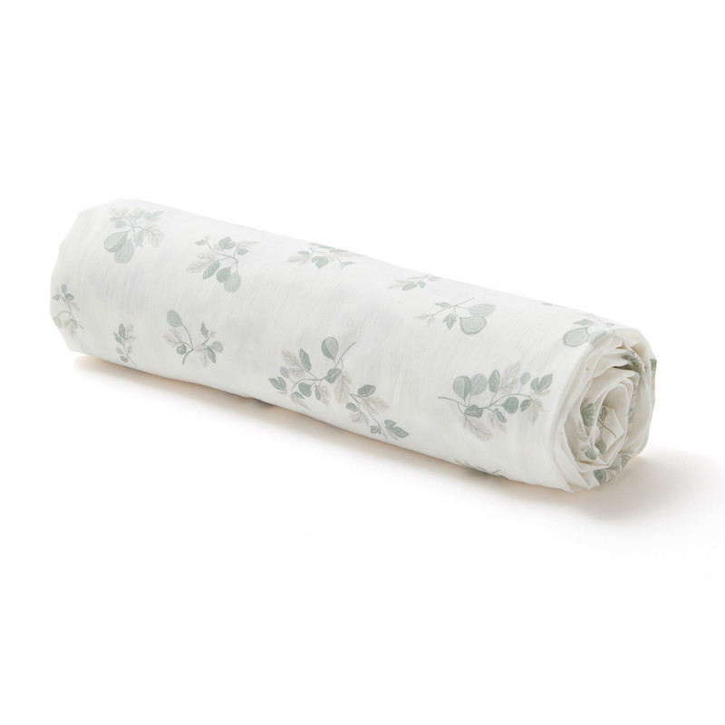Drap housse en coton bio imprimé figuier (70 x 140 cm) Drap housse en coton bio imprimé figuier (70 x 140 cm)