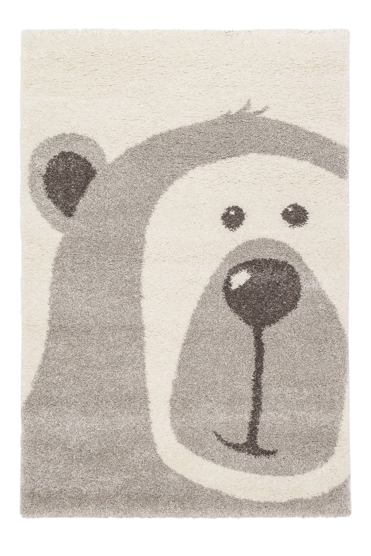 Tapis enfant ourson gris 80x150 Tapis enfant ourson gris 80x150