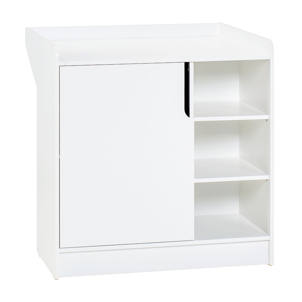Commode 1 porte blanc Commode 1 porte blanc