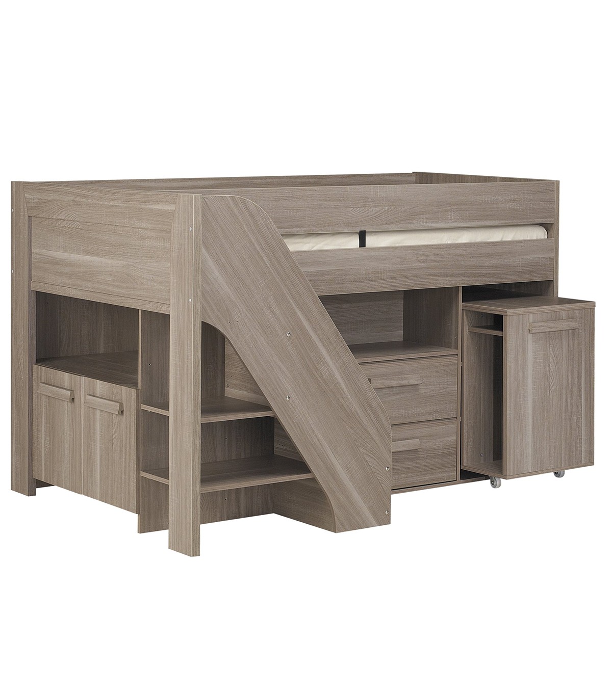 Lit combiné 90x200 bois