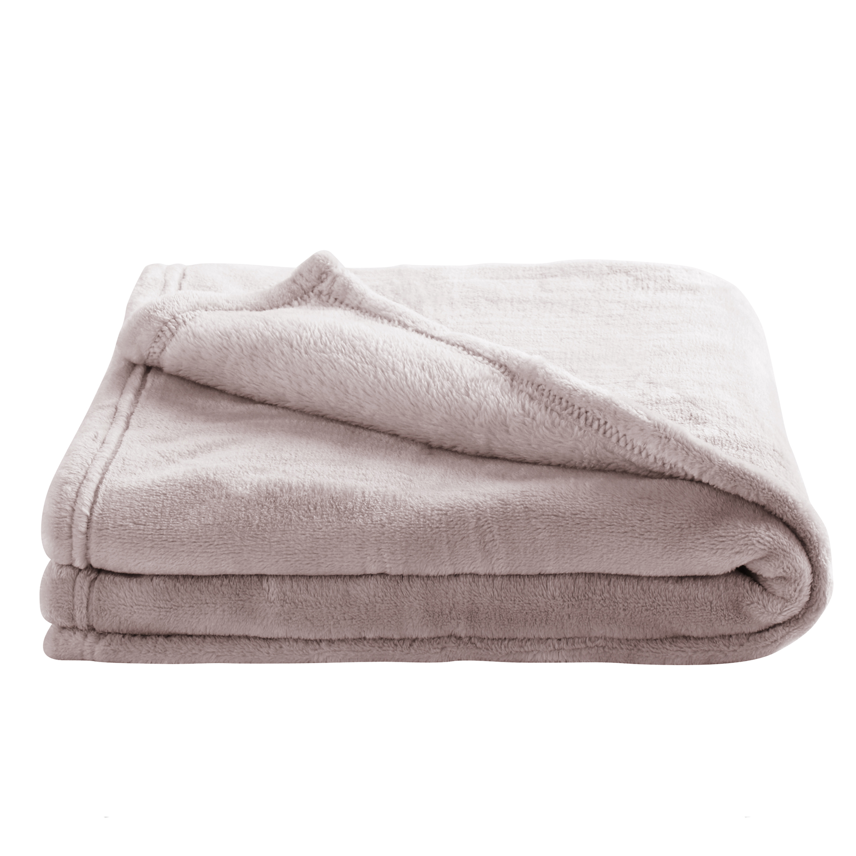 Couverture bébé en microfibre taupe 75x100 Couverture bébé en microfibre taupe 75x100