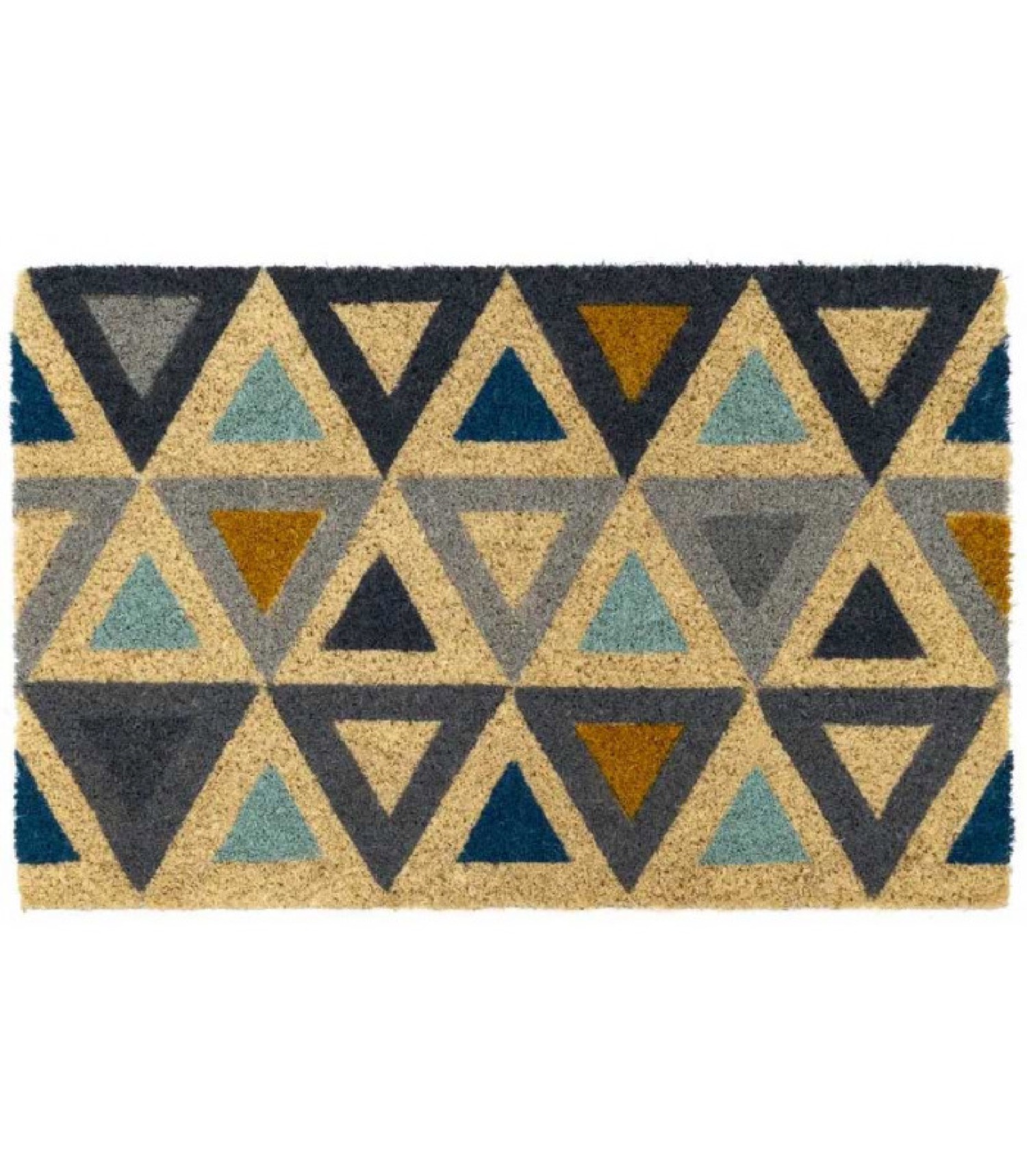 Paillasson coco multicolore 60x40x1,5cm Paillasson coco multicolore 60x40x1,5cm