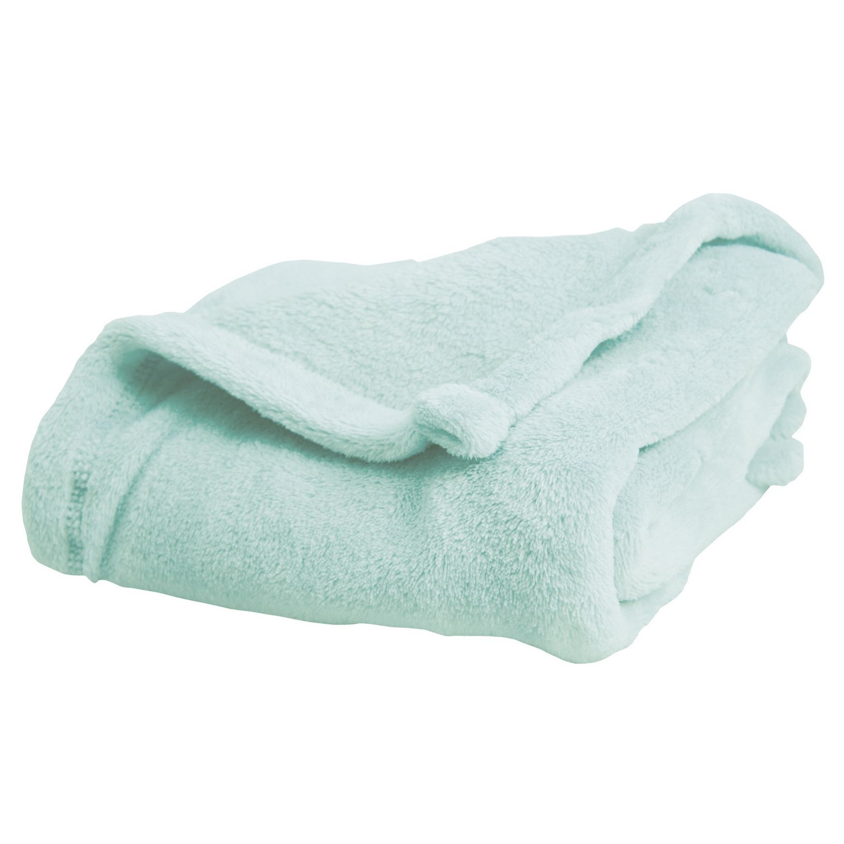 Couverture bébé unie et colorée Turquoise 75x100 Couverture bébé unie et colorée Turquoise 75x100