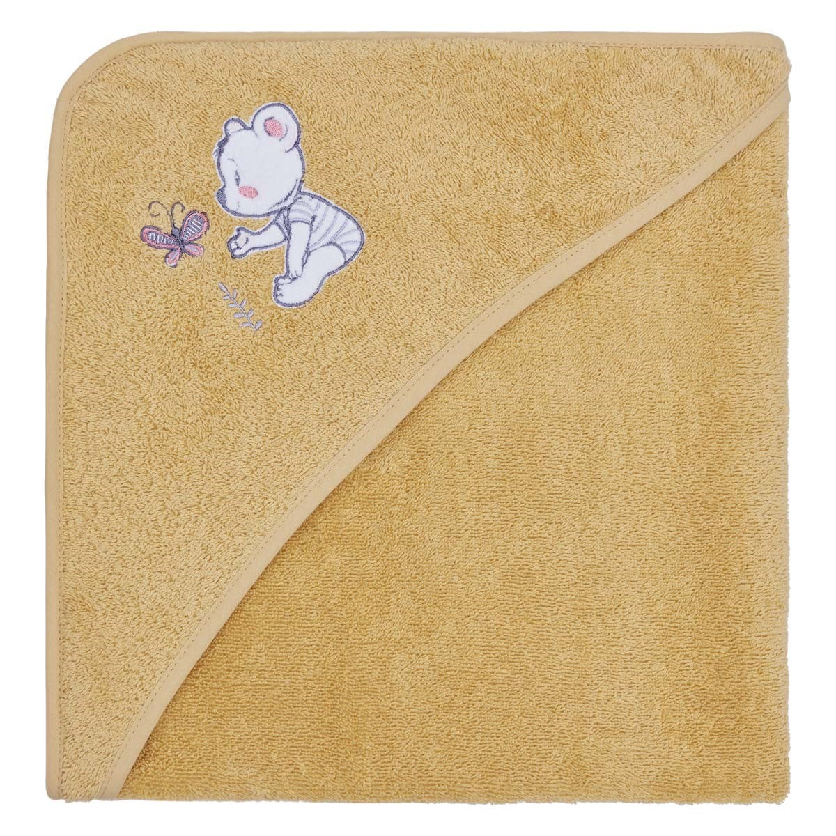 Cape de bain bébé Miel