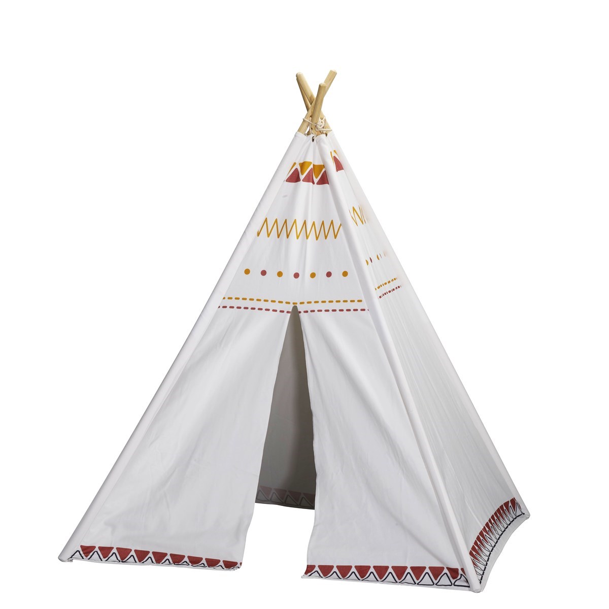 Tipi en toile en coton beige Tipi en toile en coton beige