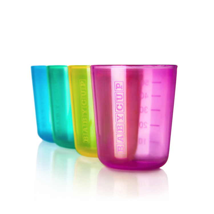 Premières tasses - Lot de 4 - Multicolore