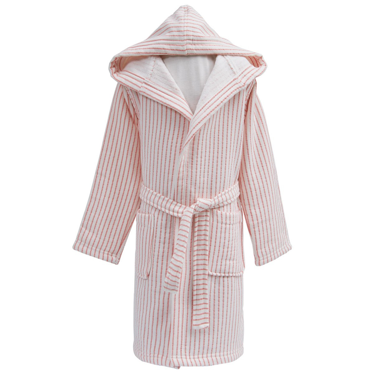 Peignoir enfant en coton bio 400 gr/m² Fraise 06/07 ans Peignoir enfant en coton bio 400 gr/m² Fraise 06/07 ans