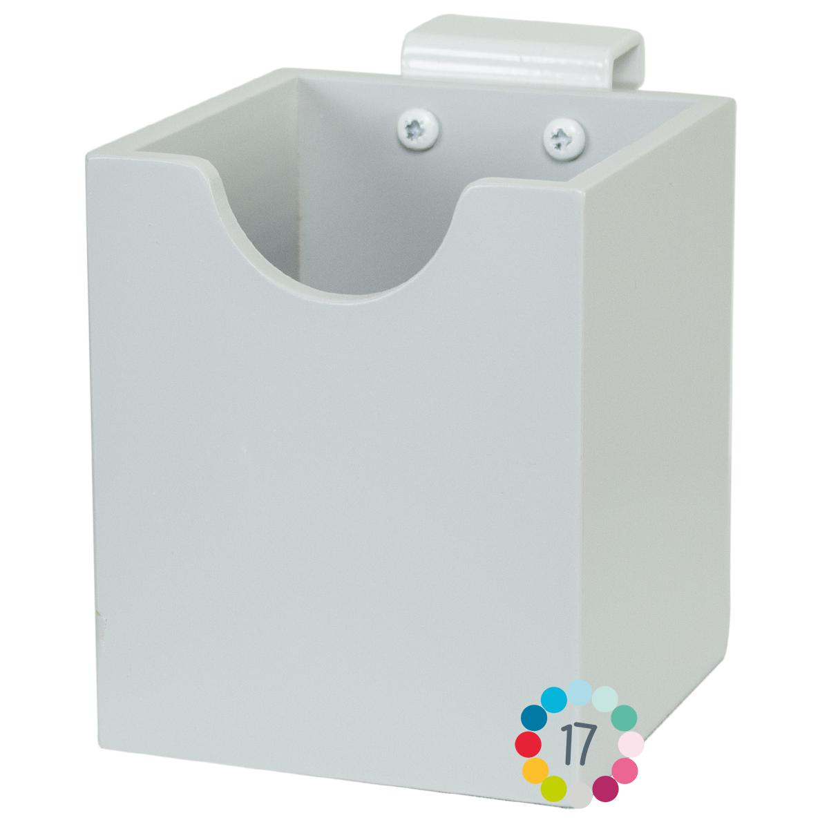 Boite à stylos gris perle Boite à stylos gris perle