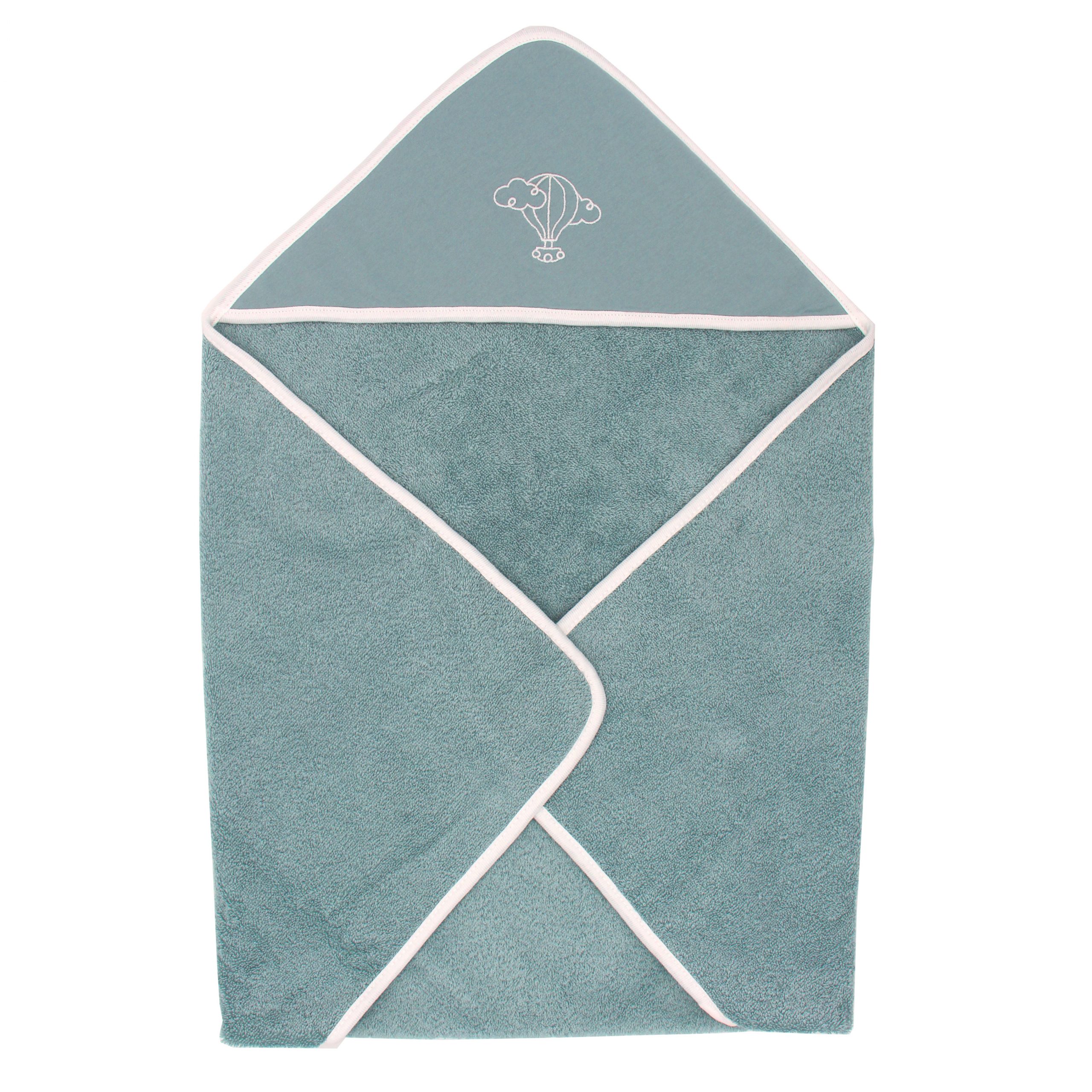 Cape de Bain Bébé 100% Coton Bio Couleur Forêt Cape de Bain Bébé 100% Coton Bio Couleur Forêt