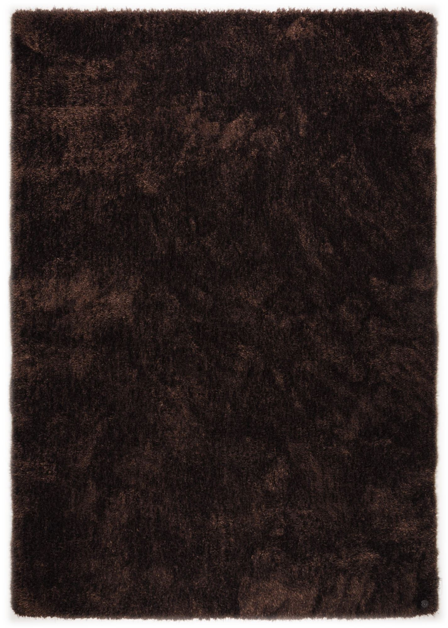 Tapis brilliant shaggy - à longs poils - épais - Chocolat 50x80 Tapis brilliant shaggy - à longs poils - épais - Chocolat 50x80